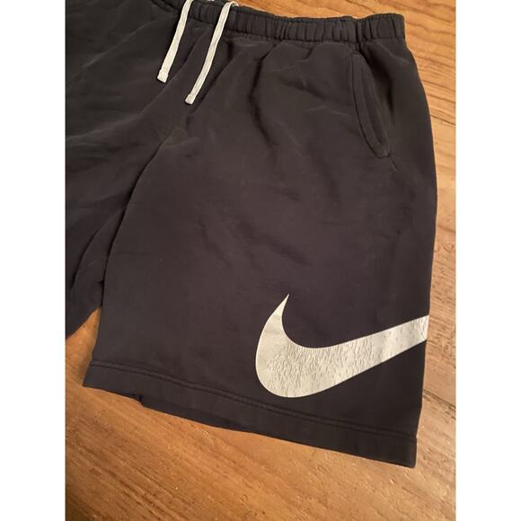 Nike Cotton Fleece Shorts Gym Basketball Sport Sweat Half Pants Large Tall - Picture 9 of 10